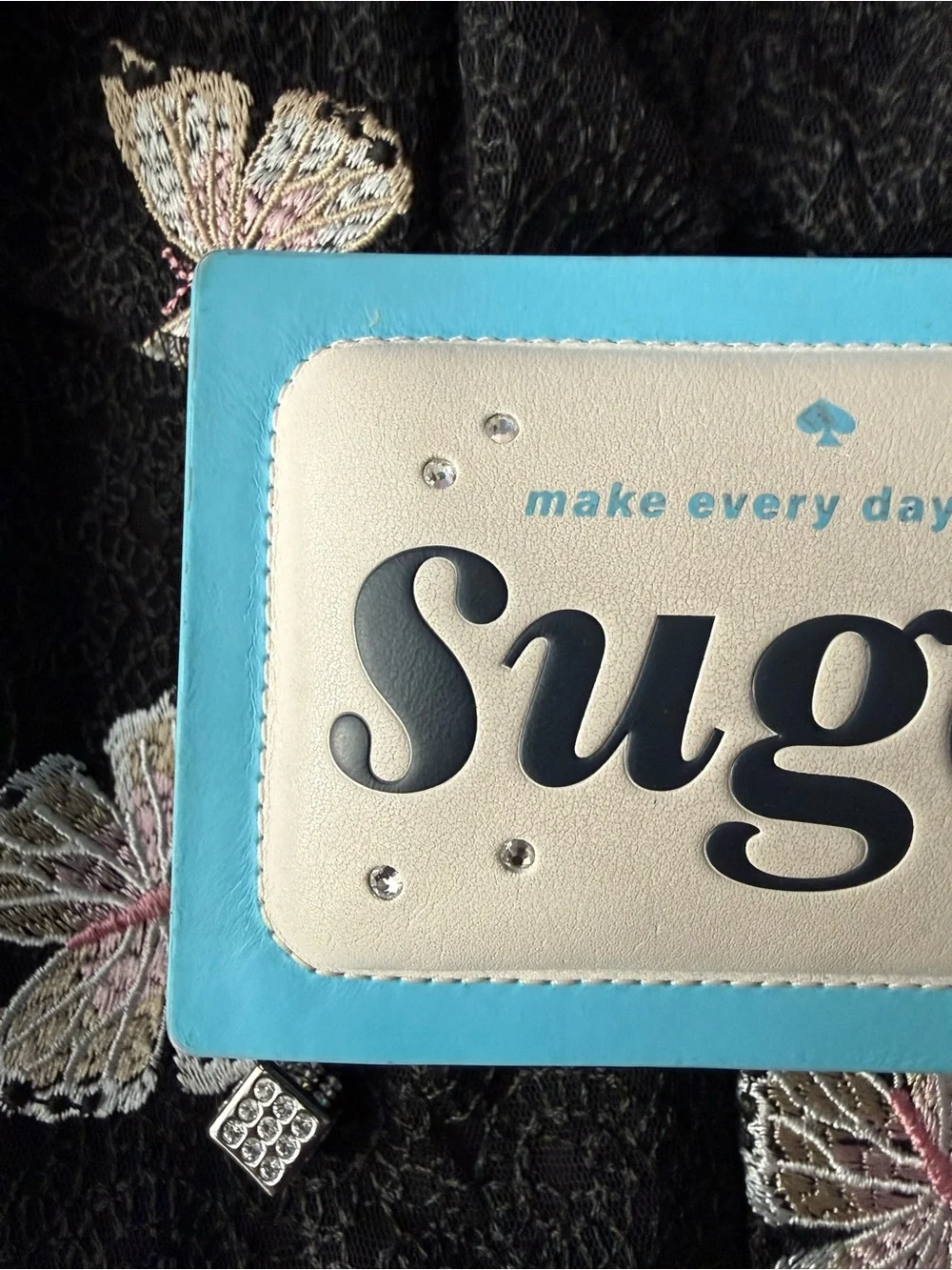 Kate Spade Coffee Break 3d Sugar Packet Small Coin Purse